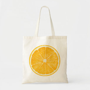 Bolsa con rebanada naranja