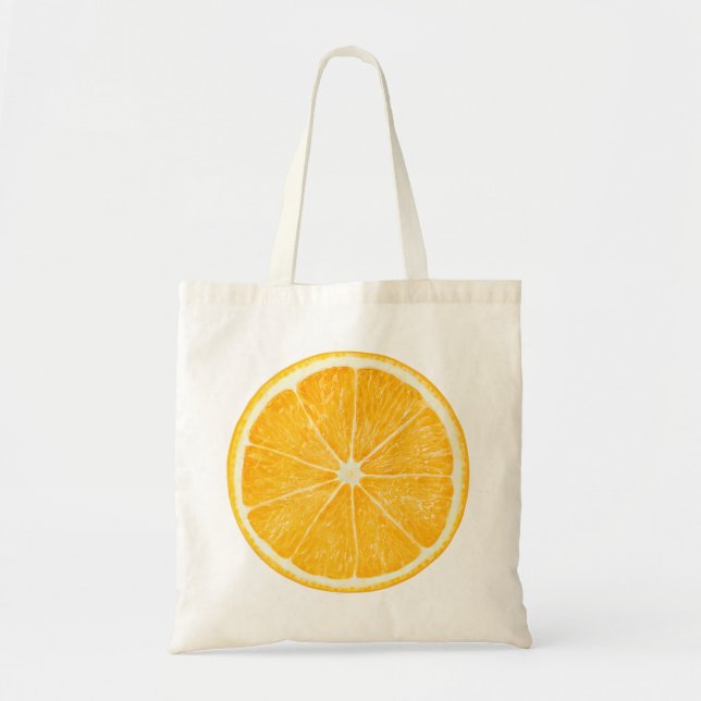 Bolsa con rebanada naranja (Frente)