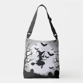 Bolsa con temas de bruja, Bolsa de Halloween al es