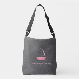 bolsa con velero rosa