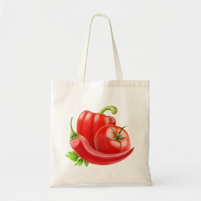 Bolsa con verduras frescas (Frente)