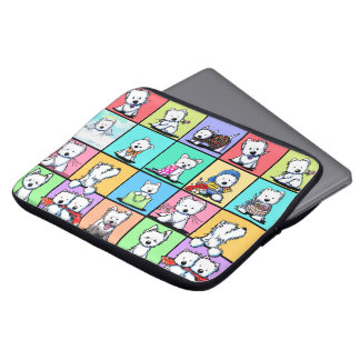 Bolsa conmemorativa de electrónica KiniArt Westie