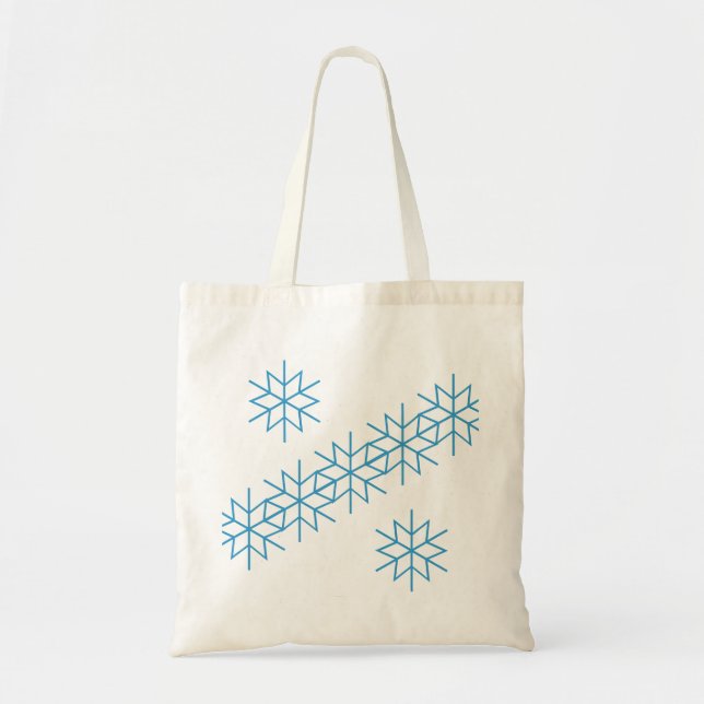 Bolsa - Copos de nieve (Frente)
