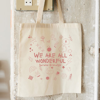 Bolsa Coquette Personalizada Rosa Todo Maravilloso