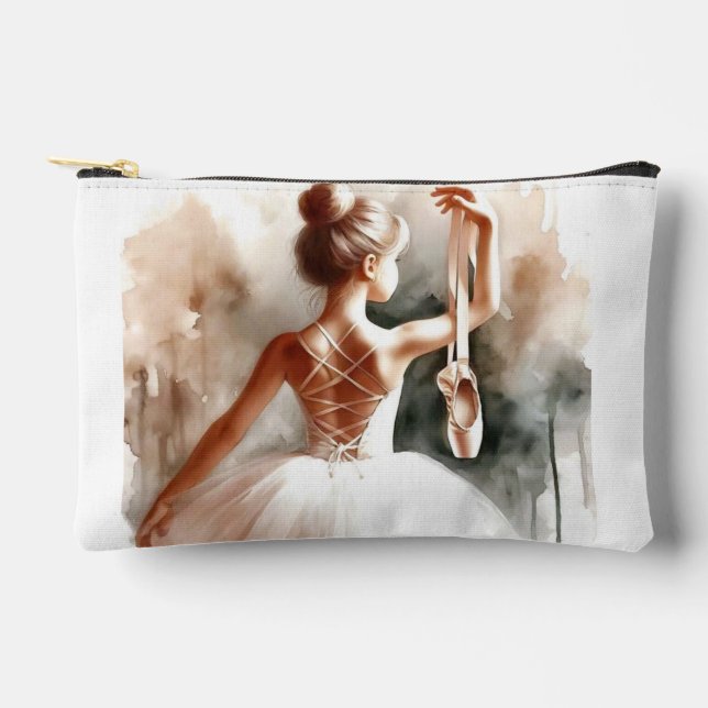 Bolsa cosmética Ballerina Silhouette - Graceful &  (Anverso)