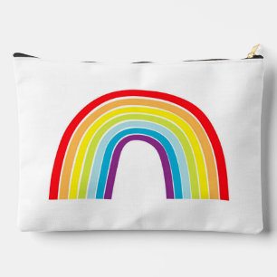 Bolsa cosmética de color arcoiris