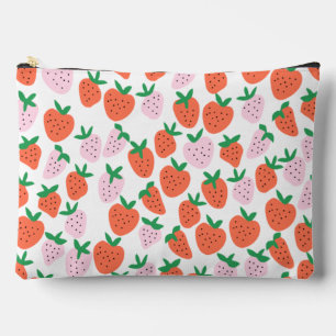 Bolsa cosmética de fresas cúrgenes