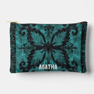 Bolsa cosmética de Gótico azul/Funda de lápiz/Bols