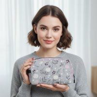 Bolsa cosmética de jardín encantada