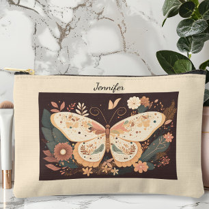 Bolsa cosmética de mariposa