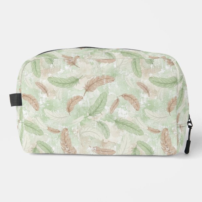 Bolsa cosmética de pluma susurrante (Anverso)