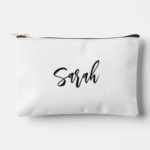 Bolsa cosmética de terciopelo personalizado para B