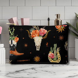 Bolsa cosmética del Boho Occidental