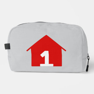 Bolsa cosmética del logotipo rojo FCF