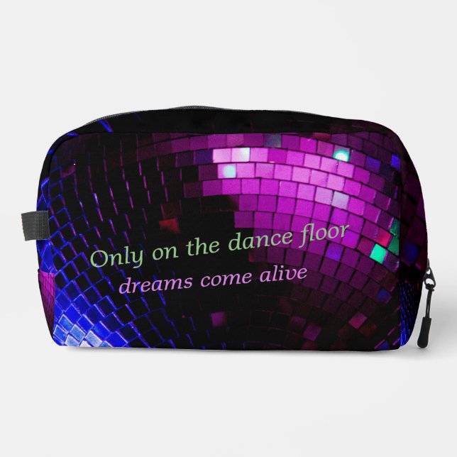 Bolsa cosmética Disco Ball Dreams (Anverso)