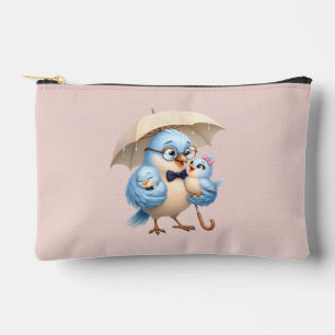 Bolsa cosmética Familia Pájaro Padre Regalo famili