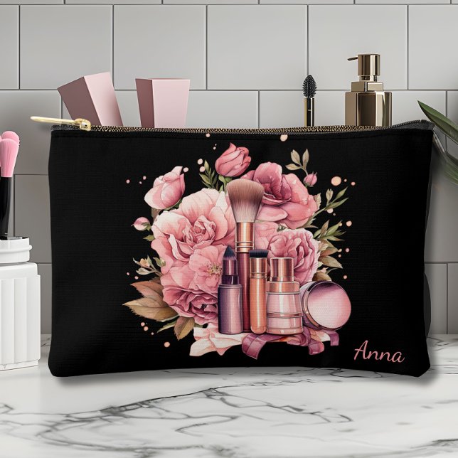 Bolsa cosmética floral (Subido por el creador)