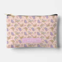 Bolsa cosmética personalizada de Chica de mariposa