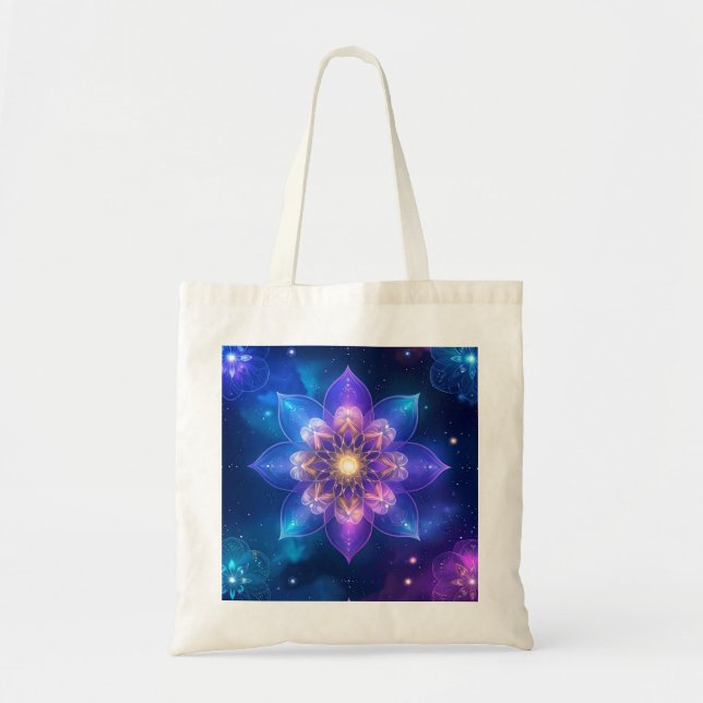 Bolsa Cosmic Lotus Glow Tote (Frente)