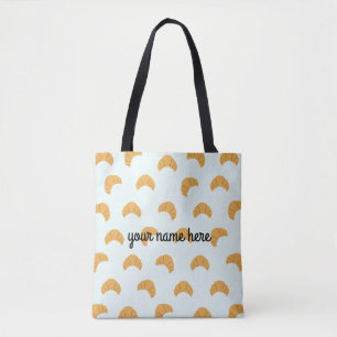 Bolsa croissant Tote personalizada