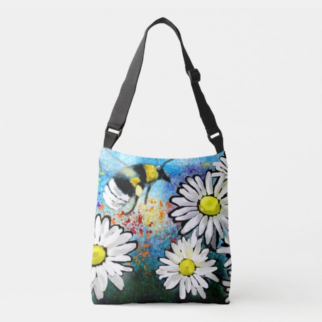 Bolsa Crossbody - Arco de abejas y maricones (Anverso)