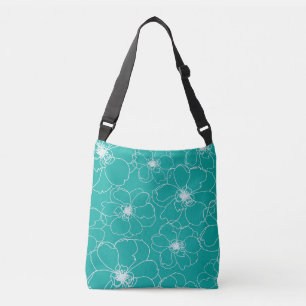 Bolsa Crossbody de flores bailarinas