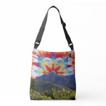 Bolsa Crossbody Tie Dye Sky Mt Tamalpais