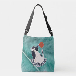Bolsa Cruzada Cumpleaños Gato Esmoquin Stay Pawsit
