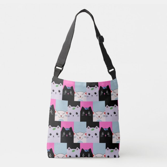Bolsa cruzada de gatos compactos (Anverso)