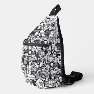 Bolsa cruzada de libro para colorear Dj Colorado