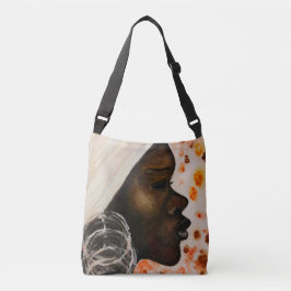 Bolsa cruzada de mujeres africanas bonitos
