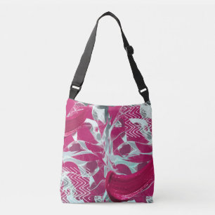 Bolsa cruzada rosa única