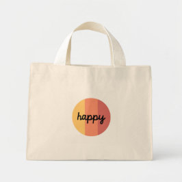 Bolsa Cute Happy Mini Tote