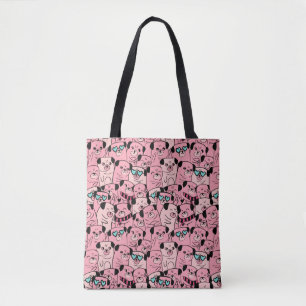 Bolsa Cute Pug Tote