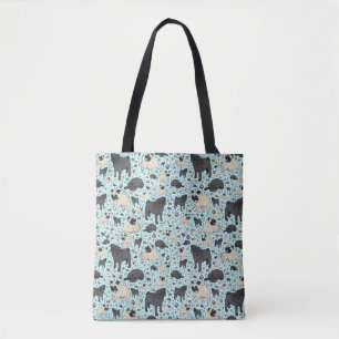 Bolsa Cute Pug Tote