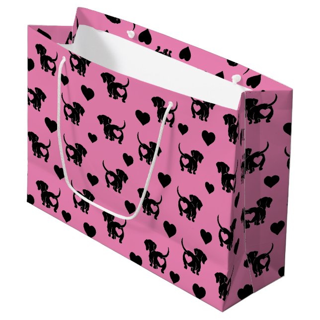 Bolsa Dachshund Love Gift (Angulo Anverso)