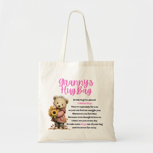 Bolsa de Abrazo para Abuela (Unidad) (Frente)
