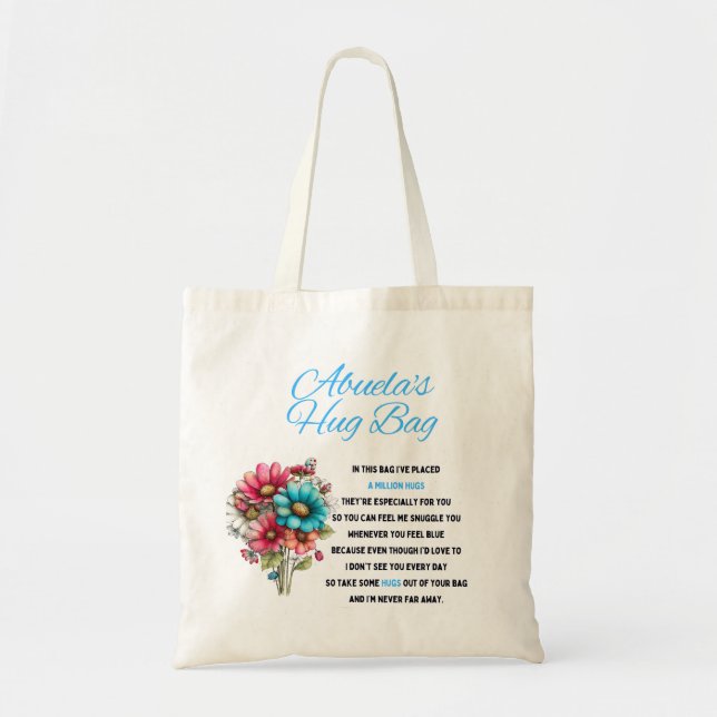 Bolsa de Abrazo para Abuela (Unidad) (Frente)