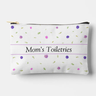 Bolsa de accesorio floral de color de agua Minimal