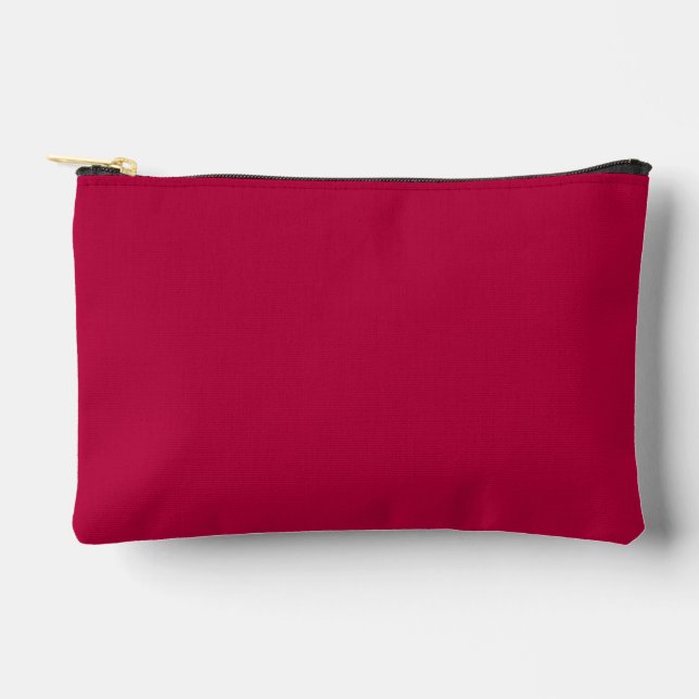Bolsa de accesorio pequeña con corte de impresión  (Anverso)