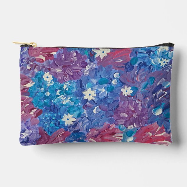 Bolsa de accesorios azules brillantes (Anverso)