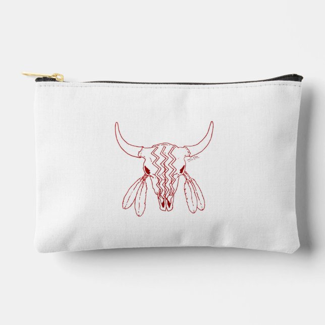 Bolsa de accesorios blanca para bailarín fantasma  (Anverso)