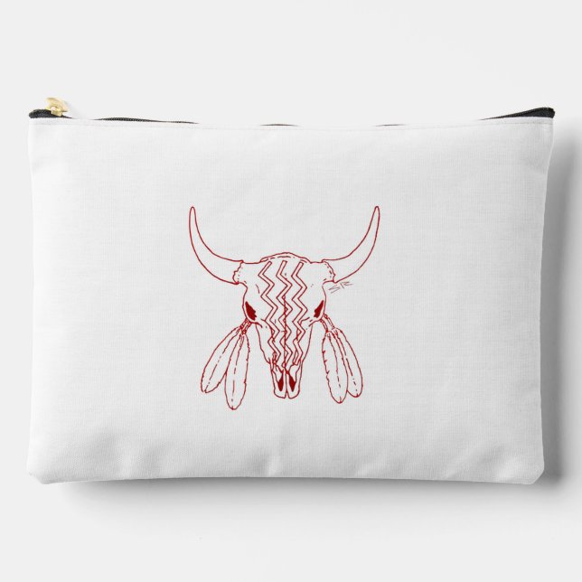Bolsa de accesorios blanca para bailarín fantasma  (Anverso)