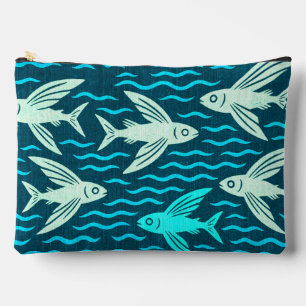 Bolsa de accesorios con estampado hawaiano aloha