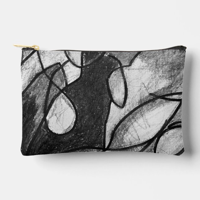 Bolsa de accesorios con falta de diseño azul (Anverso)