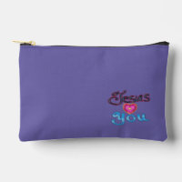 Bolsa de Accesorios Cristiana Jesús Te Ama 