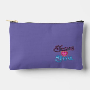 Bolsa de Accesorios Cristiana Jesús Te Ama 