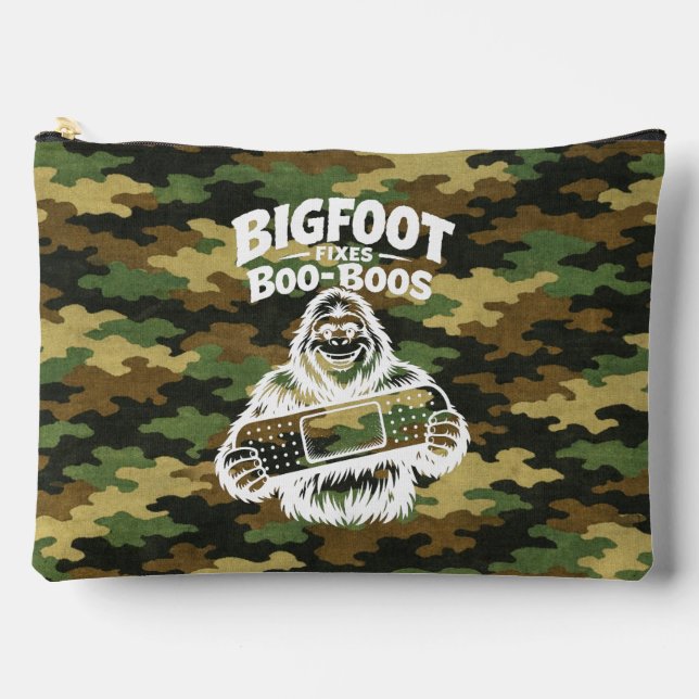 Bolsa de Accesorios de Bigfoot Sasquatch (Anverso)
