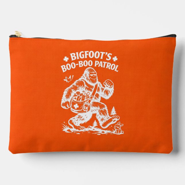 Bolsa de Accesorios de Bigfoot Sasquatch (Anverso)
