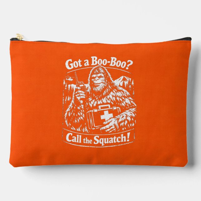 Bolsa de Accesorios de Bigfoot Sasquatch (Anverso)